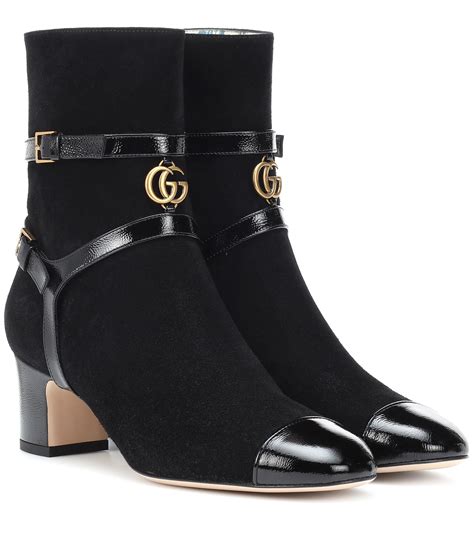 gucci chealsea boots|Gucci ankle boots suede.